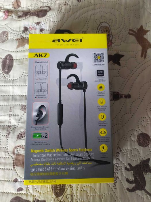 Продам наушники AWEI AK7