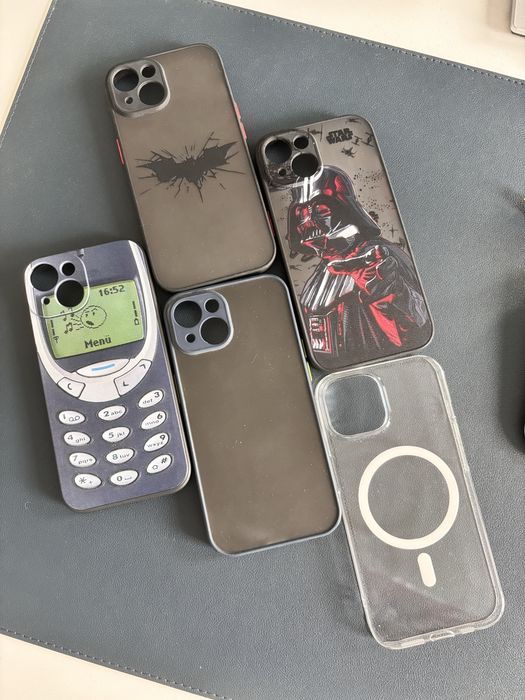 Калъфи за iPhone 15 - 5бр.