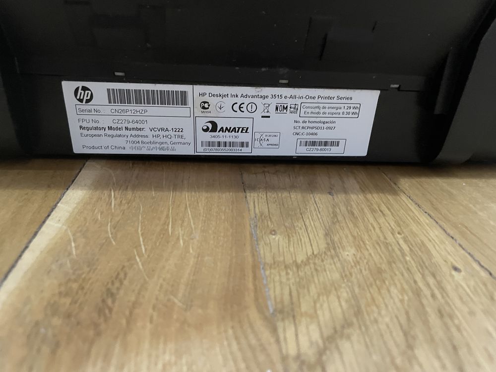 imprimanta hp 3515