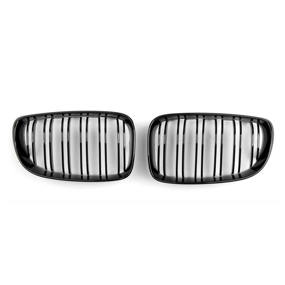 Set 2 grile negre M BMW Seria 1 E87 E81 E82 facelift LCI 2007-2011