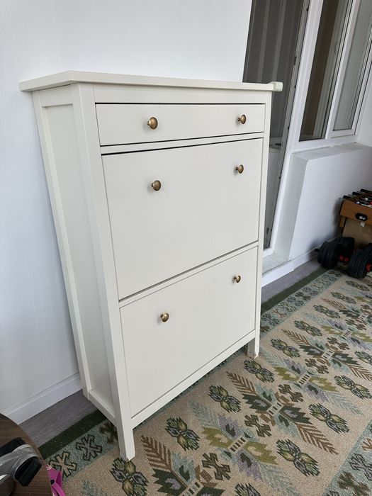 Обувница IKEA 89x30x127 см, дерево, ДСП