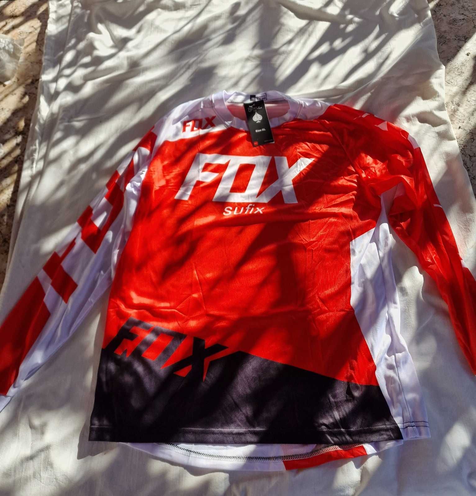 Мотокрос, ендуро джърси jersey fox екип за honda,suzuki,yamaha,ktm,hus