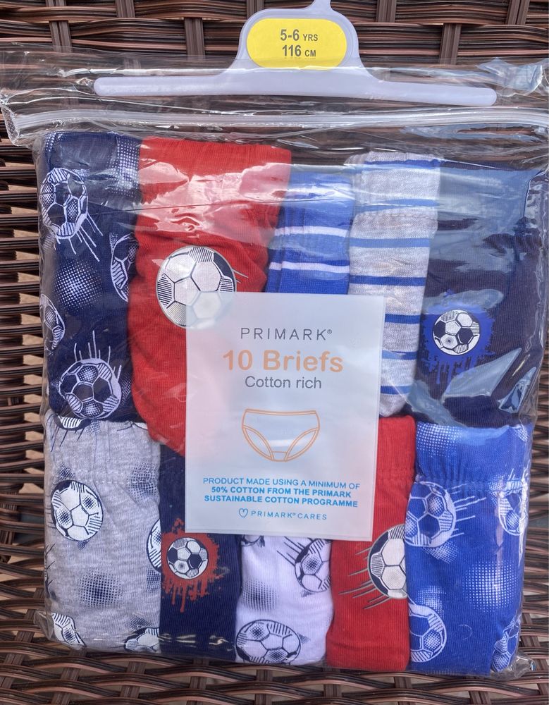 Детско бельо слипове и бикини мултипак Primark, George