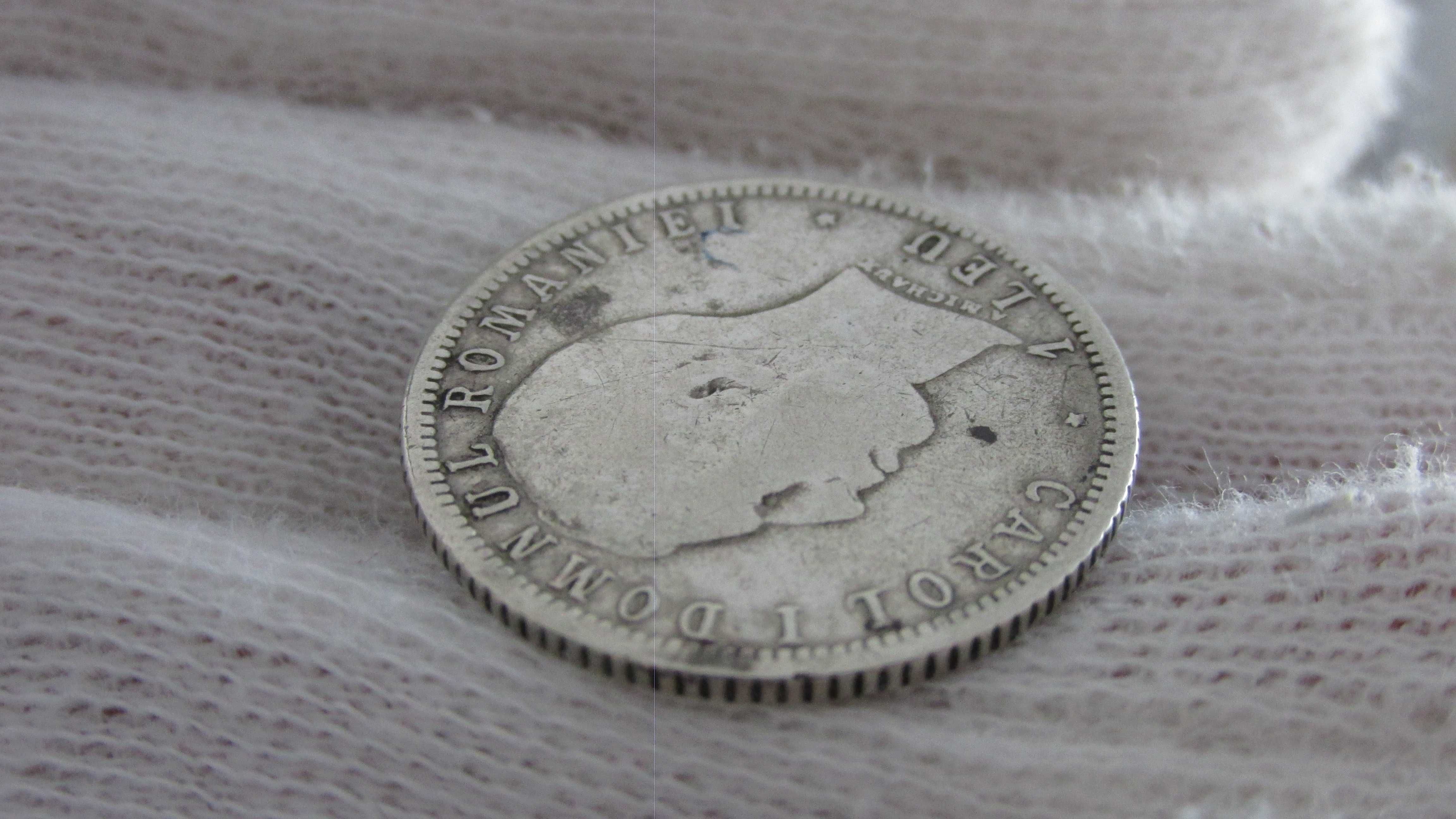 Moneda Argint 1 Leu 1906