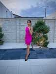 Rochie elegantă de satin