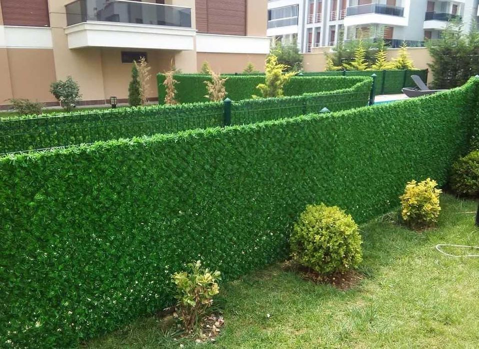 paravan imitatie gard viu artificial, 1x10m 1,5x10m 1,7x10m 2x10m