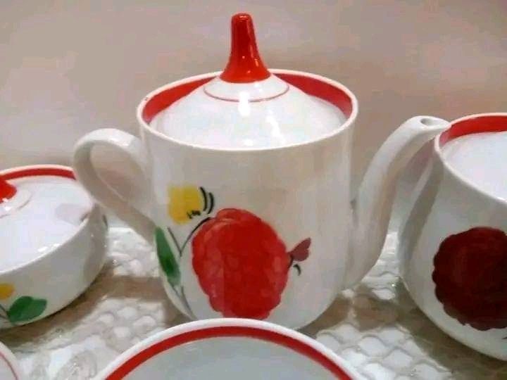 Руски порцелан. Сервиз за чай.