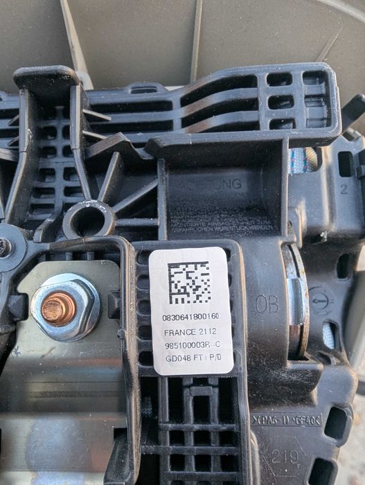 Airbag volan renault laguna 3 985100003rc 607308000