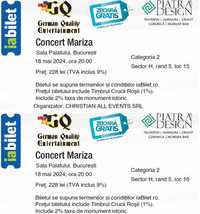 Bilete concert Mariza 18 Mai Sala Palatului