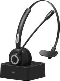 Căști Wireless Bluetooth birou microfon,anulare zgomot,Call Center,PC