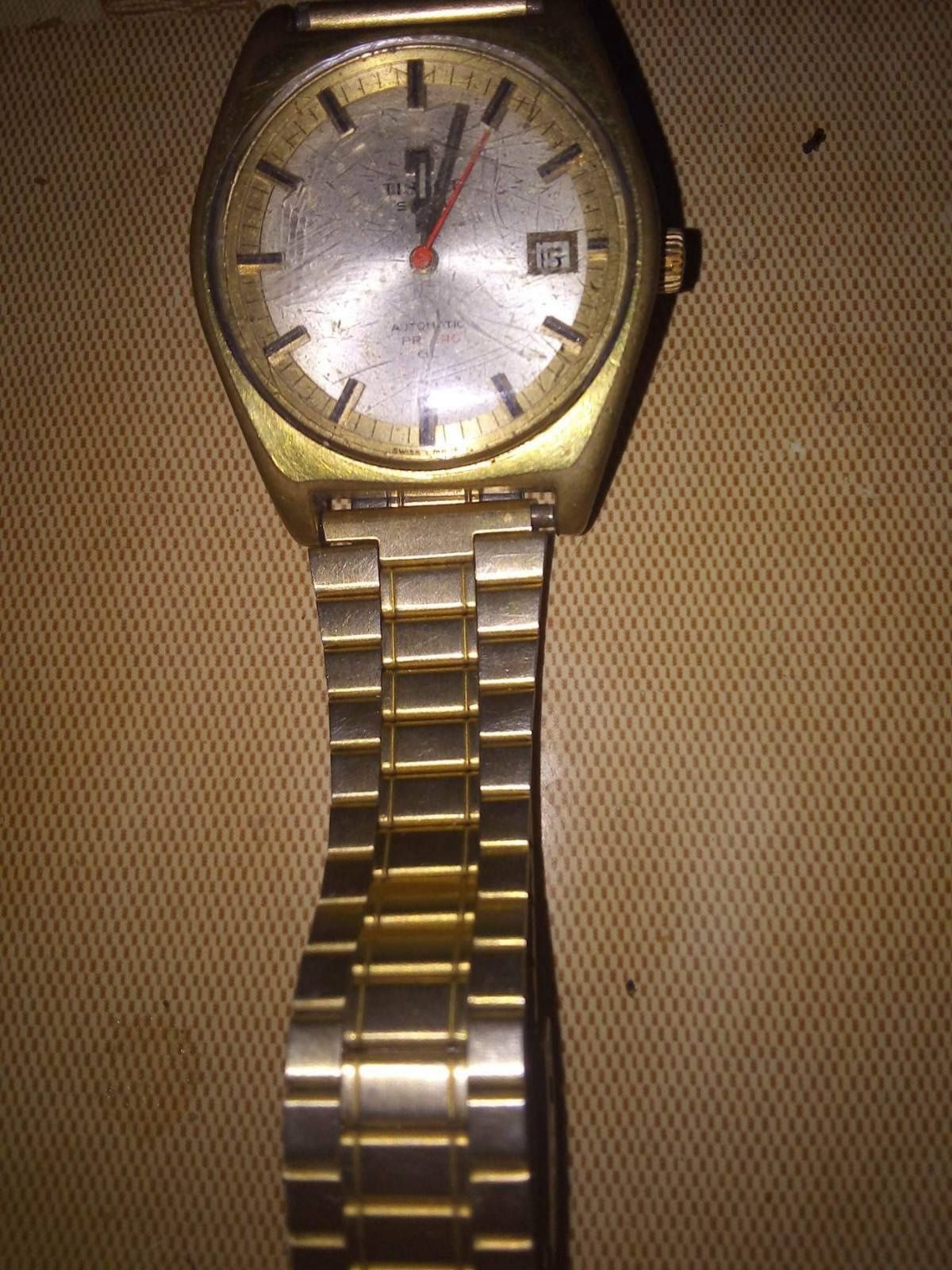 Часовник: Tissot automatic PR 516 GL. 1970година