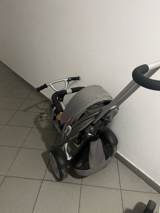 Vand tricicleta multifunctionala Coccolle Giro portocalie
