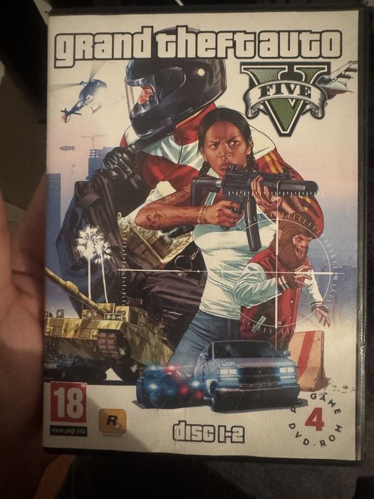 GTA 5 на пк диск