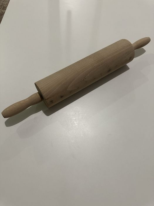 Деревянная каталка для теста с ручками ИКЕА: