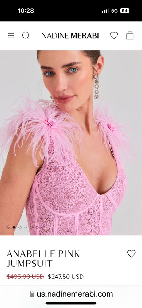 Nadine Merabi, гащеризон, XS