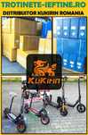 Frana Disc Dublu: Trotineta Electrica KuKirin G2 MAX, Model Electric