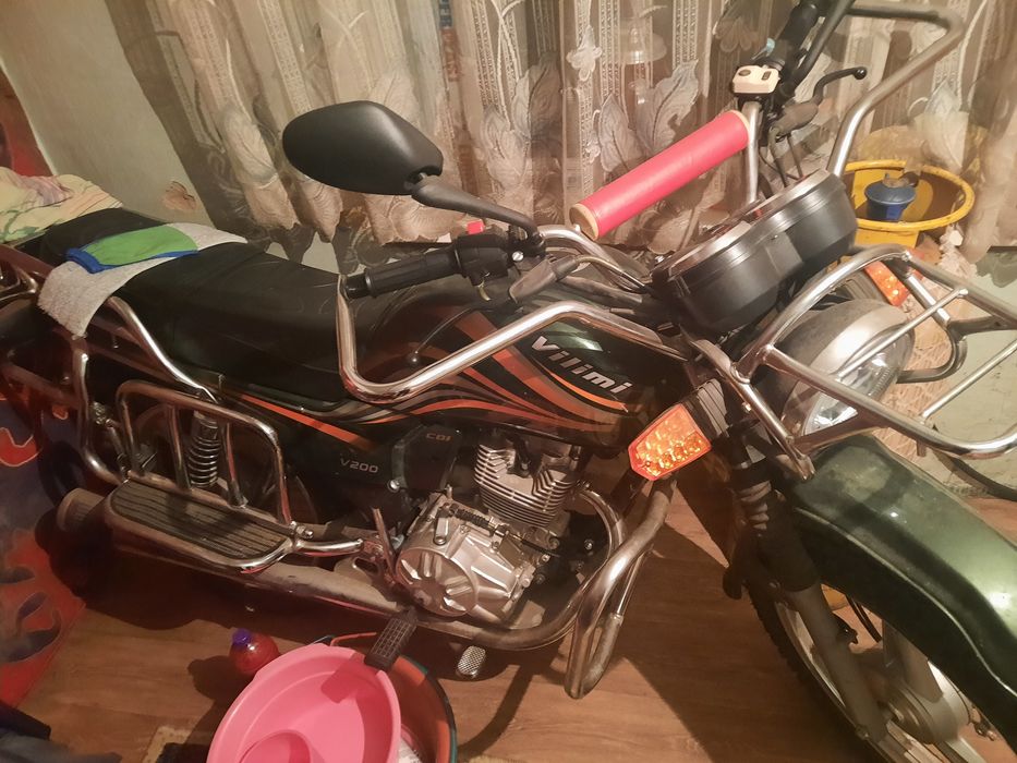 Мотоцикл Sanya, новый, комплектуюшие оригинальные,