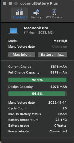 MacBook Pro 14" 2023 с Apple M2 Pro Chip 512GB Silver