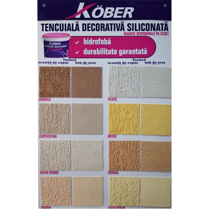 Decorativa Kober Siliconata - Fibre Carbon - Livrare Rapida