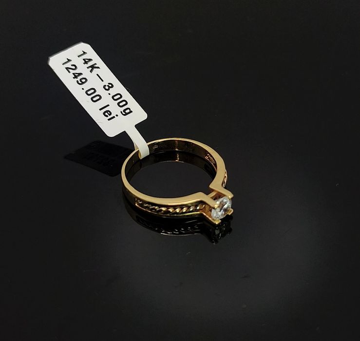 Bijuteria Royal inel din aur 14k 3.00 gr
