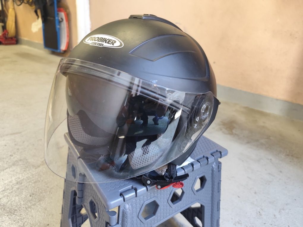 Каска Probiker, XL с вградени очила