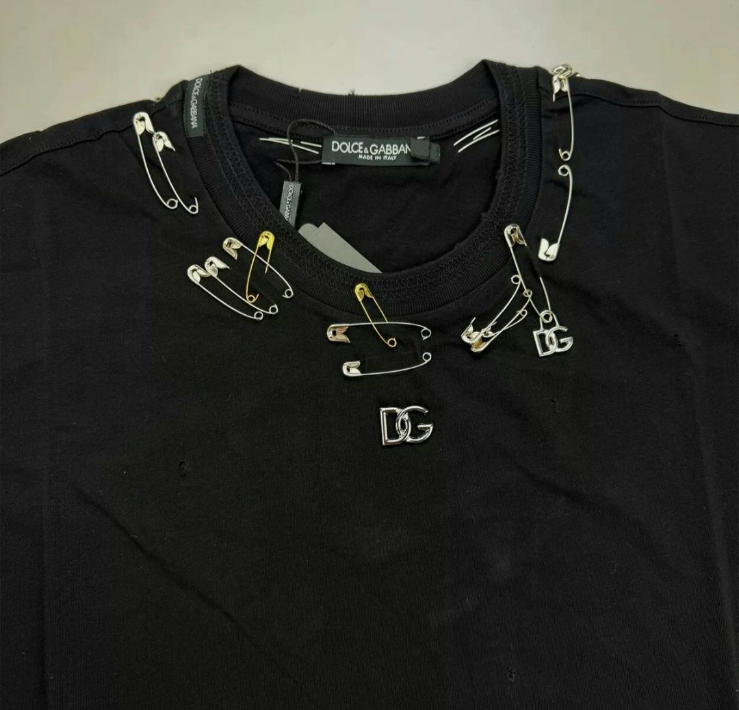 Тениска Gabbana safety pin. XL-XXL