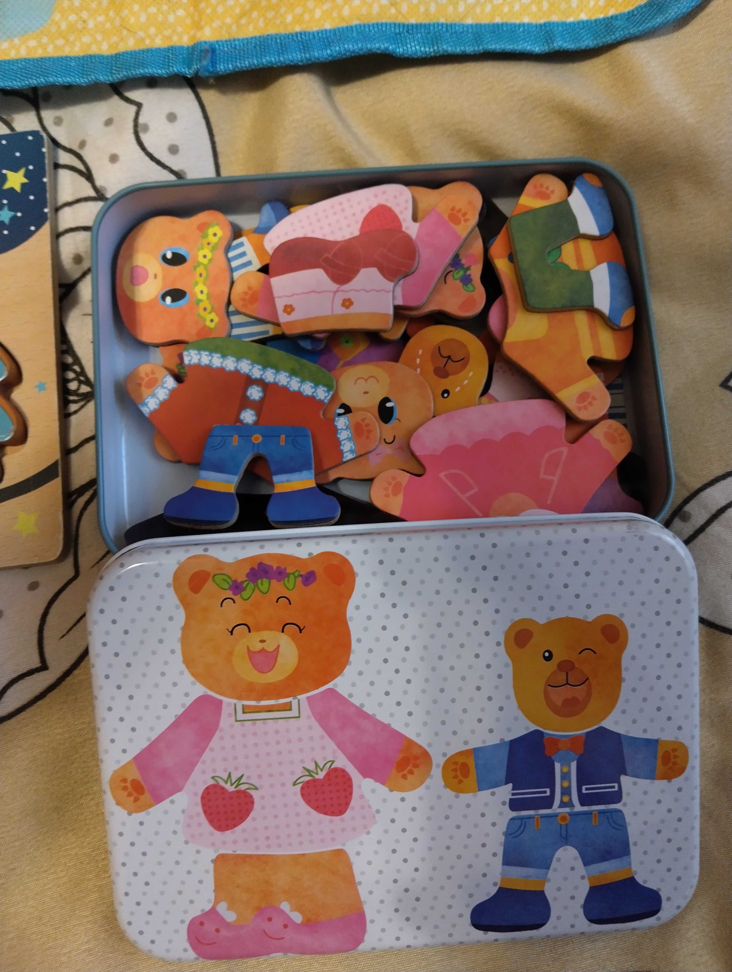 Сет дървени играчки Монтесори
