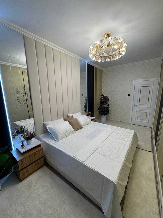 Продается 2-комнатная квартира Чиланзар 19, Айген, евро ремонт, мебель