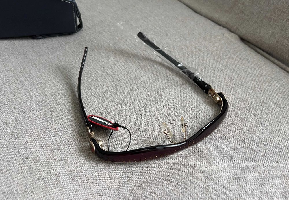 Ochelari Sunblade SB502K fără lentile, model rar colecționari vintage