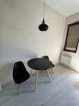 Стол чёрный 90/80 лофт Fitz Eames mebel stol ikea стул
