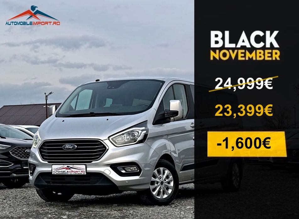 Ford Tourneo Custom GARANTIE 1 AN, 5 Servicii PREMIUM Incluse in Pret, Posib. LEASING/RATE