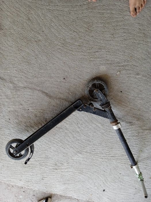 Самокат классный но грязный давно не пользовались