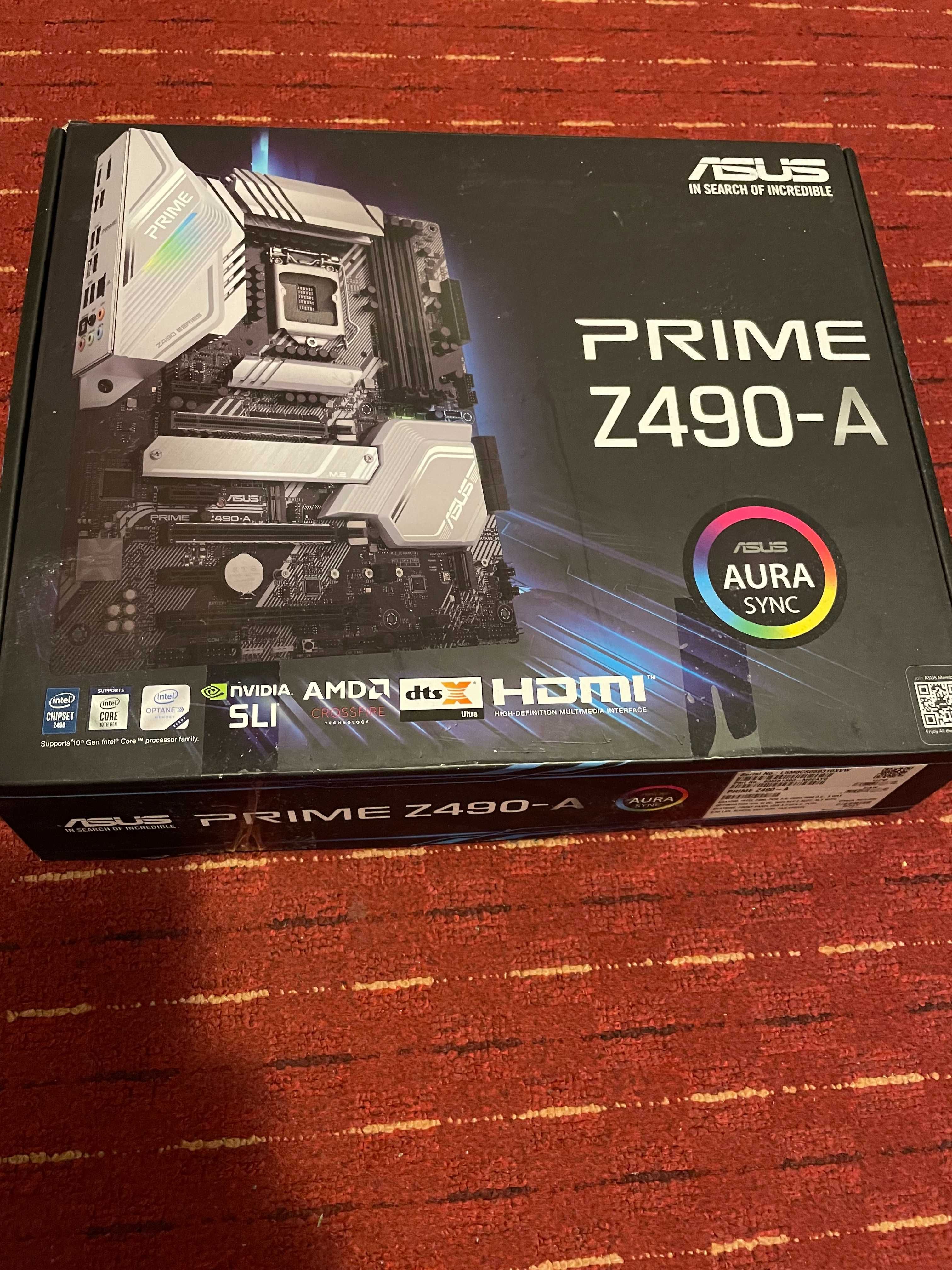 Placa de baza ASUS PRIME Z490-A