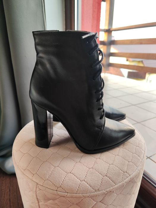 Botine dama piele naturala noi - mărime 34