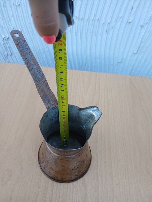 Старо бакърено джезве