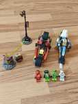 Lego Ninjago motocicleta lui kay si a lui zane