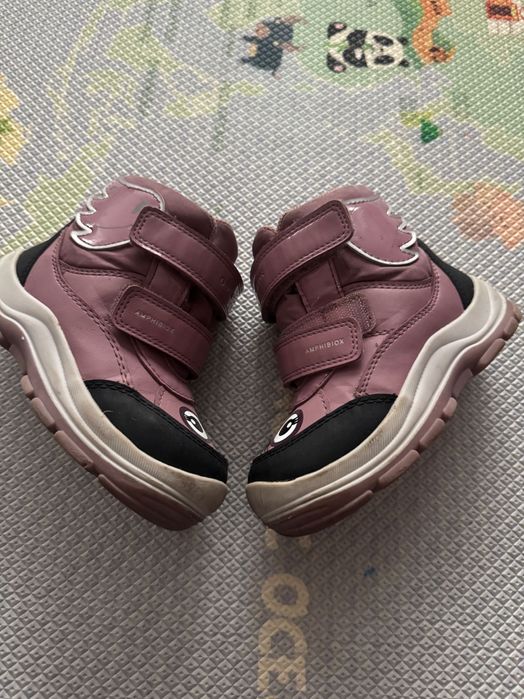 Ghete iarna copii Geox, 25, waterproof