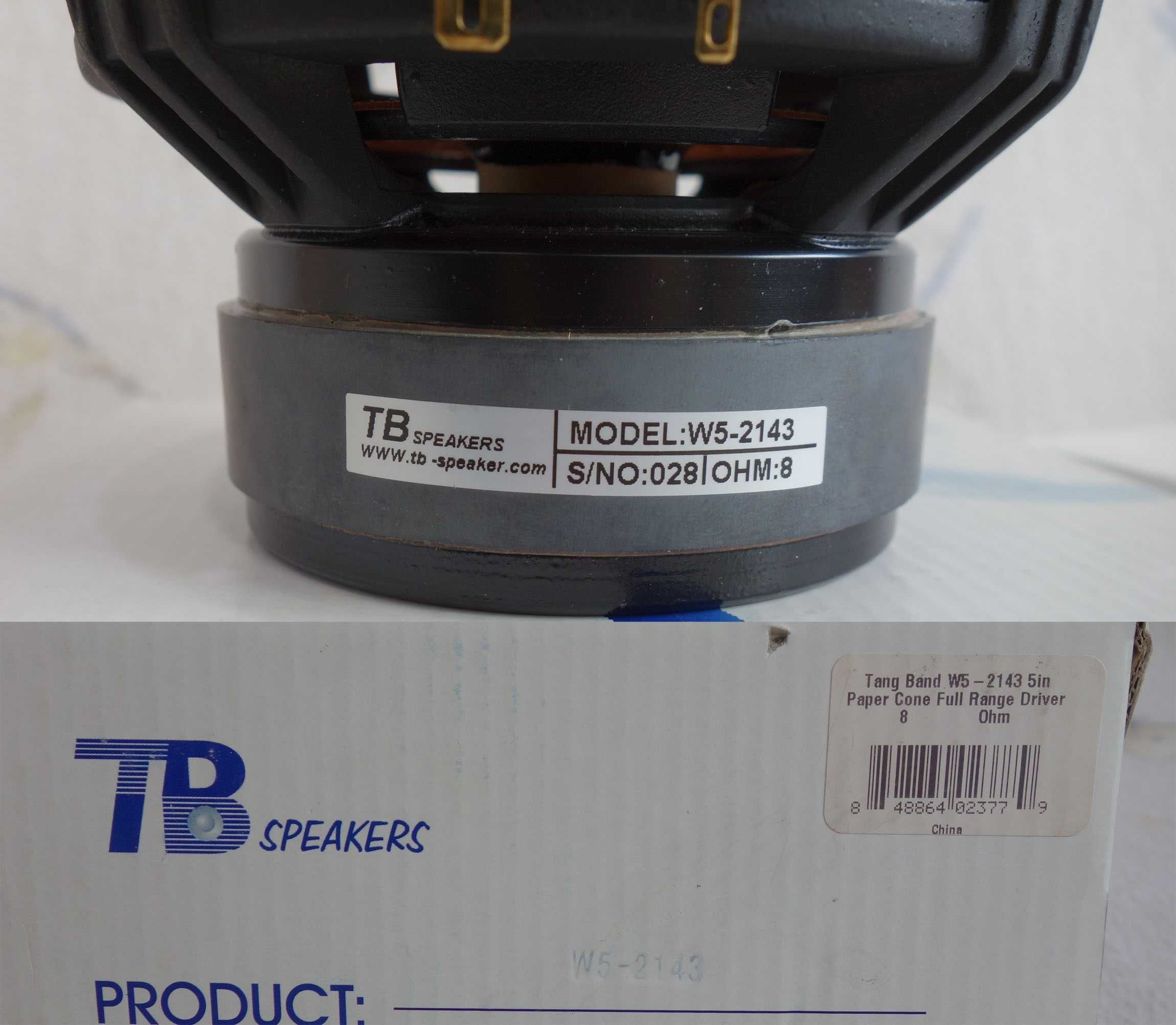 Pereche difuzoare full range Tang Band W5 2143 aproximativ noi