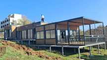 Casa Modulara, Garaje Auto, Containere din panou sandwich termoizolant