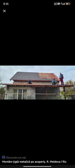 Acoperisuri,Hidroizolatii si Jgheaburi - Servicii Profesionale