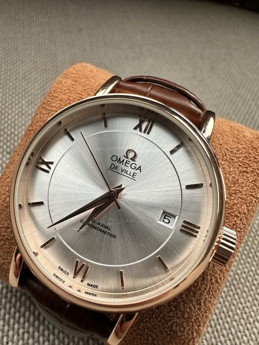 De Ville Prestige Co-Axial 39.5 mm, red gold