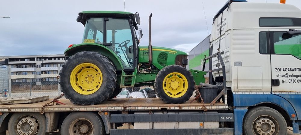 Transport utilaje agricole cu platforma