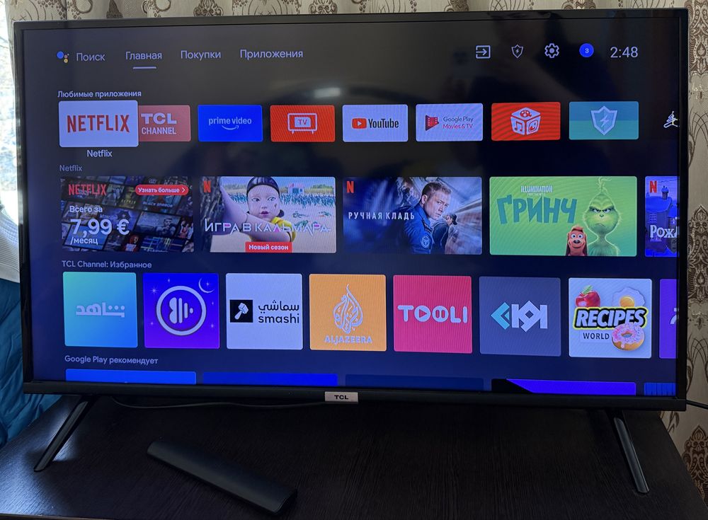 Телевизор TCL smart tv