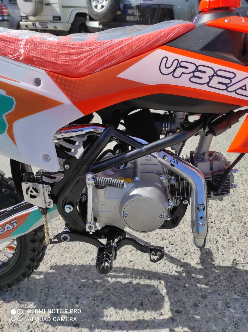 КРОСОВ МОТОР UpBeat 125 КУБИКА 125CC с усилена рамка ,нов модел Ka