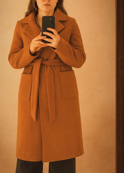 Palton lung de vanzare