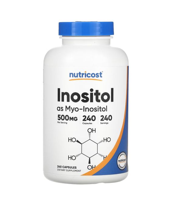 Инозитол Inositol 500 мг 240 капсул В НАЛИЧИИ
