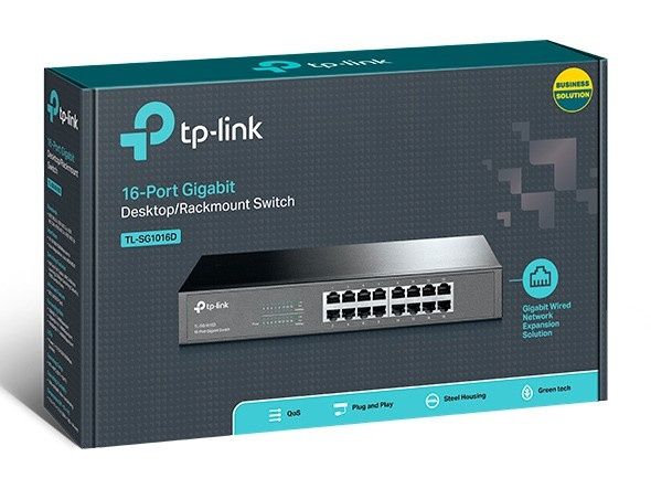 # Hub Switch TP-Link TL-SG1016D Gigabit Коммутатор Хаб Свич Гигабитный