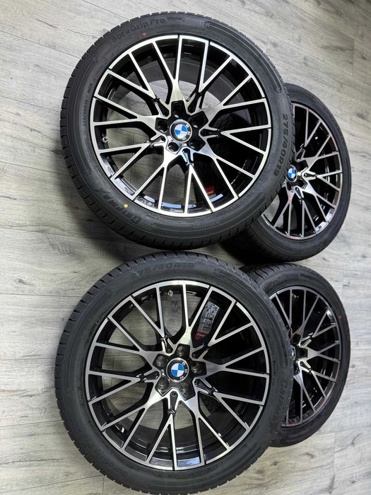 Set Roti Complet BMW Seria7 G11 Seria5 G60 275 40 R19 245 35 R19 Iarna