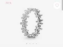 Кольцо Pandora "маргаритки" 925 серебро