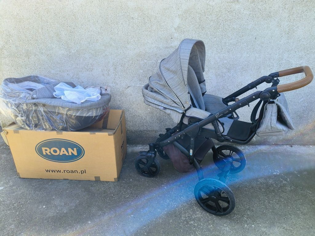 Бебешка количка 2в1 BASS SOFT PESTO - ROAN